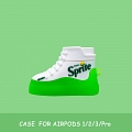 Cute Green Sprite Shoes | Silicone Case for Apple AirPods 1, 2, Pro